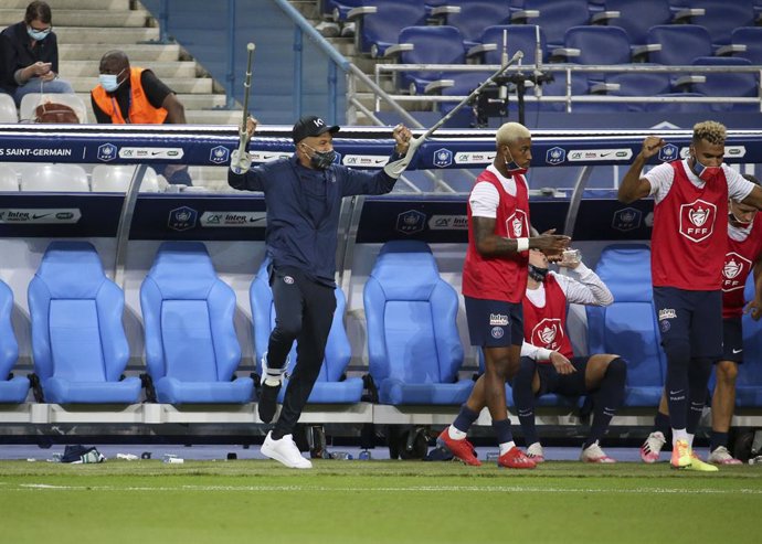 Fútbol.- Mbappé tiene afectado el ligamento externo del tobillo y será baja "alr