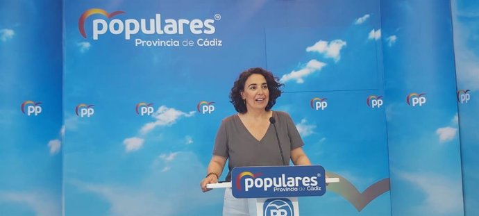 Carmen Sánchez, portavoz del PP en Cádiz