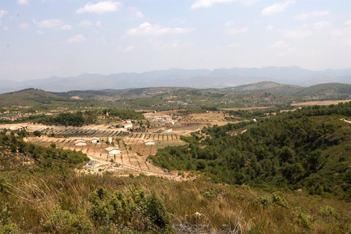 Imagen de un paisaje rural