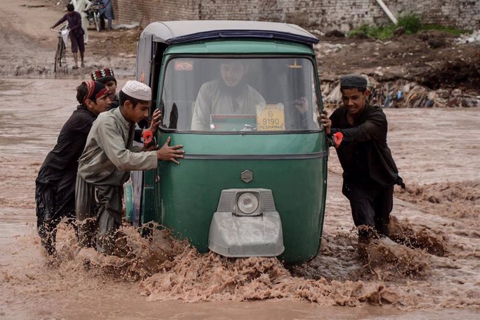 Lluvias torrenciales en Pakistán