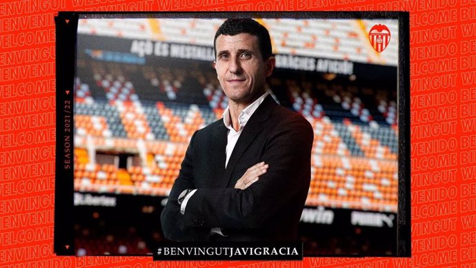 El nuevo entrenador del Valencia CF, Javi Gracia