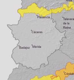 Alerta para 28 de julio en Extremadura