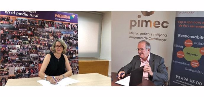 La Fundación Pimec y Fademur asesorarán a emprendedoras en el ámbito rural