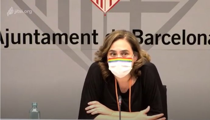 L'alcaldessa de Barcelona, Ada Colau.