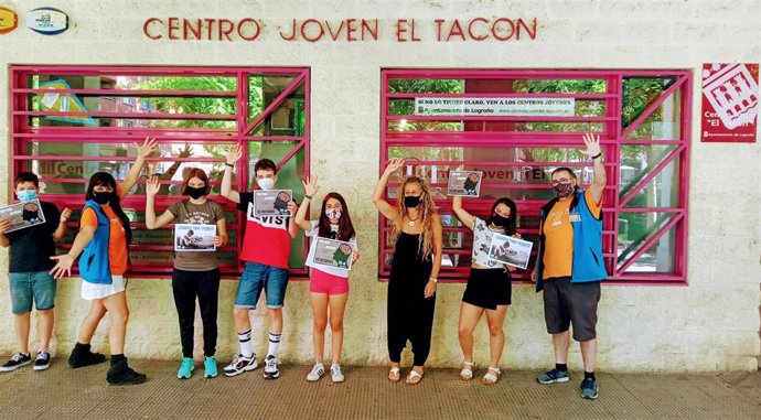 Los centros jóvenes de Logroño entregan los premios del juego Os retamos y Logroño tiene talento desarrollados durante el confinamiento.