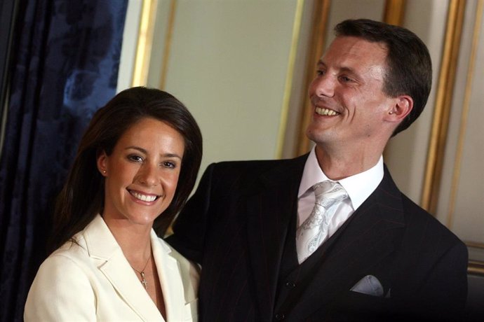 El príncipe Joaquín de Dinamarca y su mujer, Marie Cavallier (Imagen de archivo)