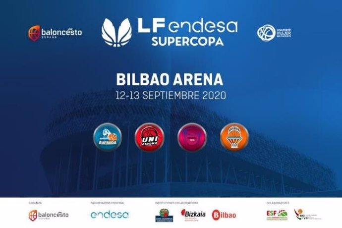 La Supercopa de la Liga Femenina Endesa se jugará en el Bilbao Arena