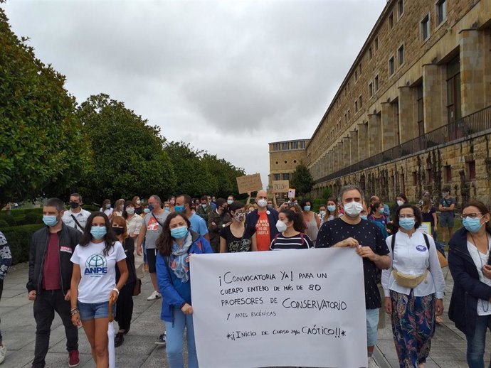Profesores de Conservatorio reclaman desde Gijón la convocatoria de plazas interinas