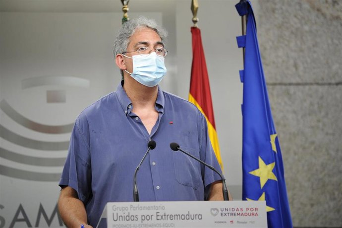 El diputado de Unidas por Extremadura Joaquín Macías