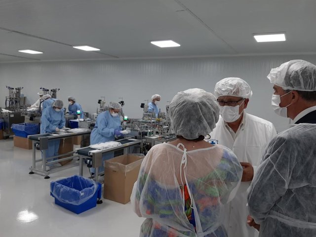 Empresa ProSafe Plus, ubicada en el parque industrial de Elche (Alicante)