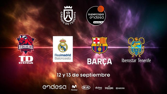Este miércoles se sortean las semifinales de la Supercopa Endesa de Tenerife 2020