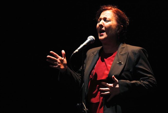 Imagen de la cantaora Carmen Linares.