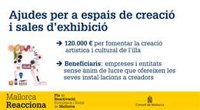 El Consell de Mallorca convoca ayudas dotadas con 120.000 euros para la creación artística y cultural