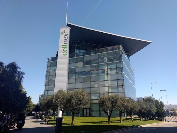 Oficina de Cellnex en la Zona Franca de Barcelona (Archivo)