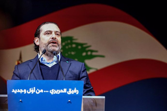 El ex primer ministro de Líbano Saad Hariri