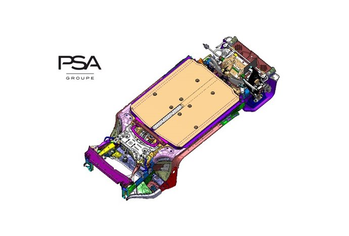 Nueva plataforma eléctrica del Grupo PSA.