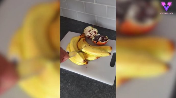 Con talento y creatividad este repostero autodidacta es capaz de recrear con gran detalle un racimo de plátanos y una manzana