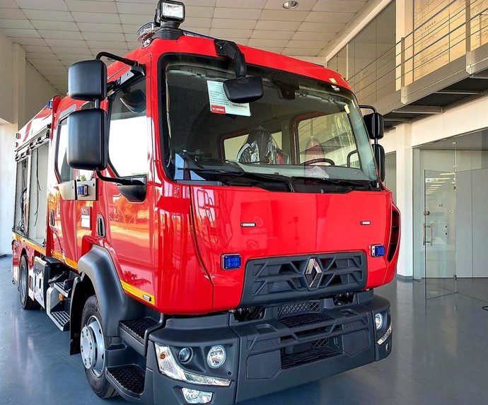 Vehículo de bomberos.