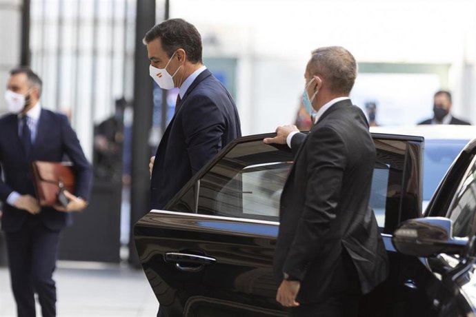 El presidente del Gobierno, Pedro Sánchez