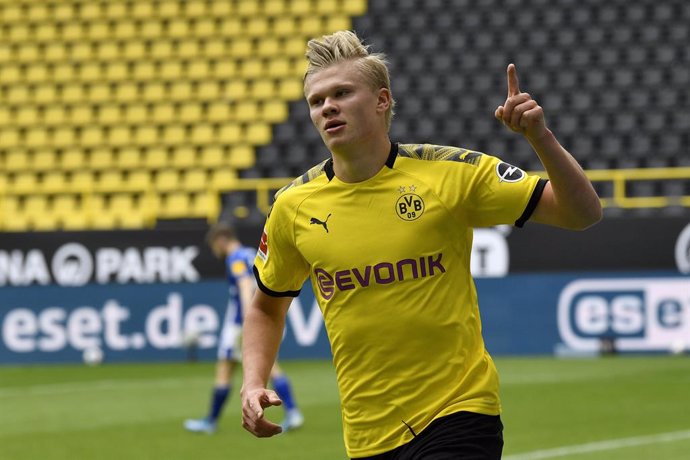 Fútbol.- El noruego Haaland cree que el Borussia Dortmund tiene "la calidad" par