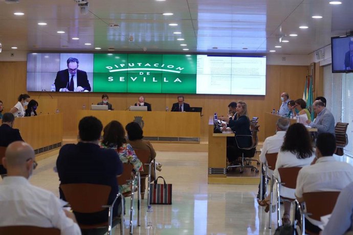 Pleno de la Diputación de Sevilla