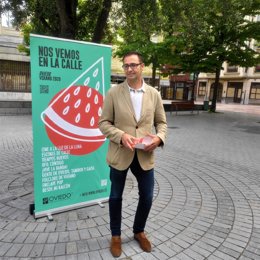El concejal de Cultura del Ayuntamiento de Oviedo, José Luis Costillas, presenta la programación del verano.