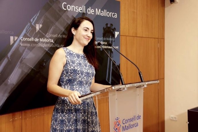 La portavoz de Cs en el Consell de Mallorca, Beatriz Camiña