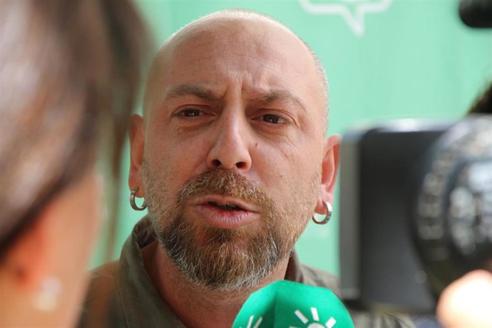 El portavoz de Adelante Andalucía Ernesto Alba.