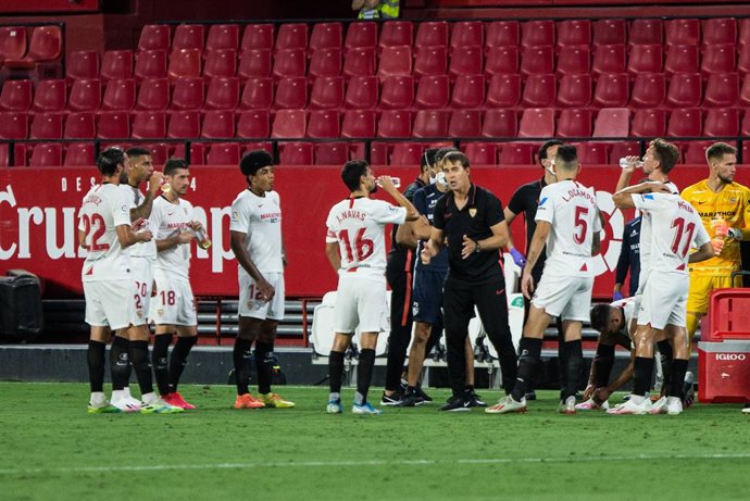 Fútbol.- El Sevilla confirma que los últimos test de coronavirus han dado negati