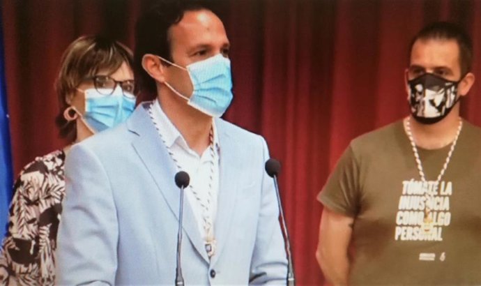 José Javier Garijo toma posesión como concejal de Ciudadanos en el Ayuntamiento de Logroño