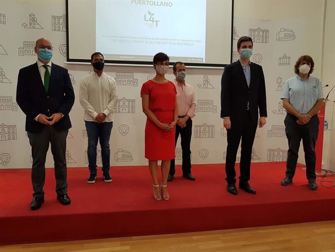 Presentación de la planta de Life for Tyres en Puertollano.