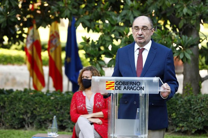 El presisdente del Gobierno de Aragón, Javier Lambán.
