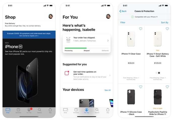 App de la Apple Store para iOS e iPadOS