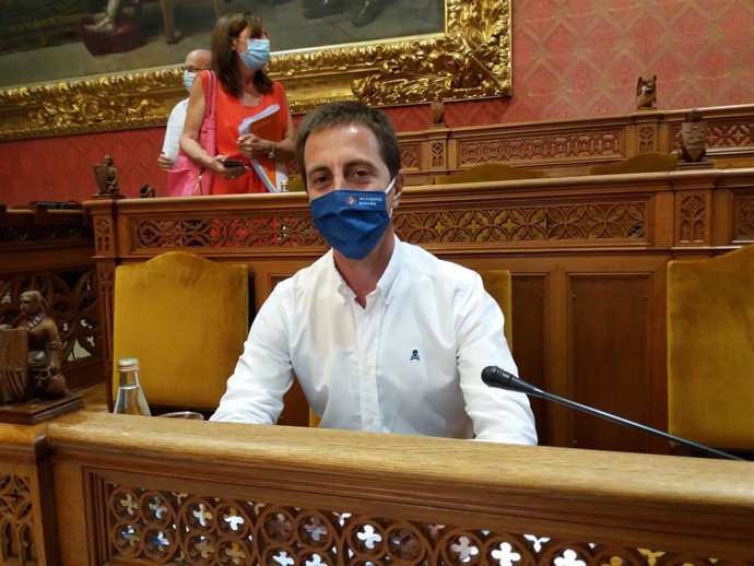 El portavoz del Grupo Popular en el Consell de Mallorca, Lloren Galmés