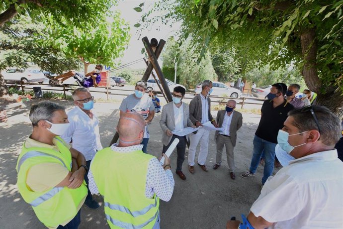 El conseller Jordi Puigneró visita obras de fibra óptica en Tarragona