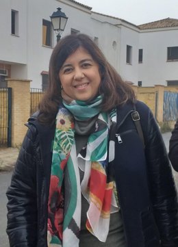 La concejal de IU-Adelante Manzanilla, Carmen Manuel.