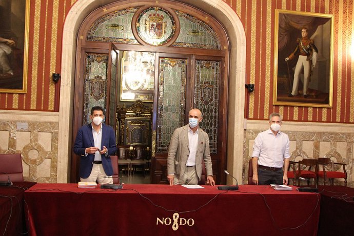 Rueda de prensa de la comisión ejecutiva de Urbanismo