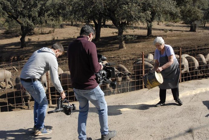 Rodaje de El Camino Invisible