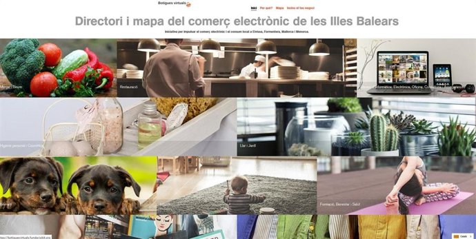 Web 'Botigues Virtuals'