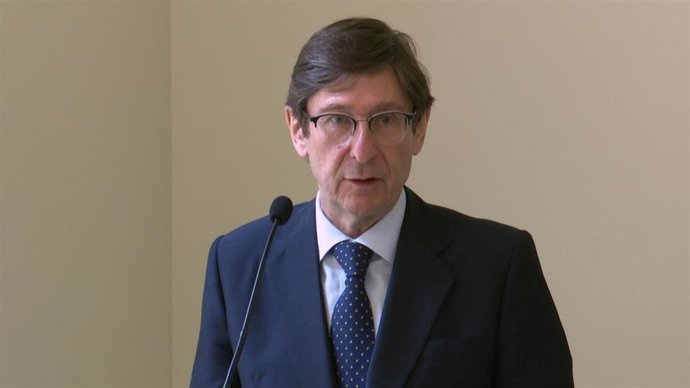 El presidente de Bankia, José Ignacio Goirigolzarri, durante su estancia en Valncia este jueves.