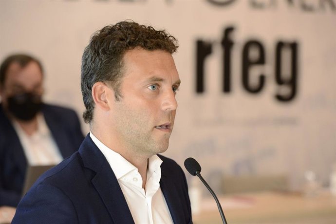 El presidente de la Real Federación Española de Gimnasia (RFEG), Jesús Carballo