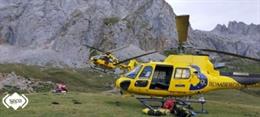 Helicóptero del Grupo de Rescate del Servicio de Emergencias del Principado de Asturias (SEPA)