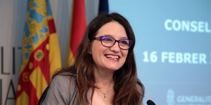 La vicepresidenta y consellera de Igualdad y Políticas Inclusivas, Mónica Oltra,