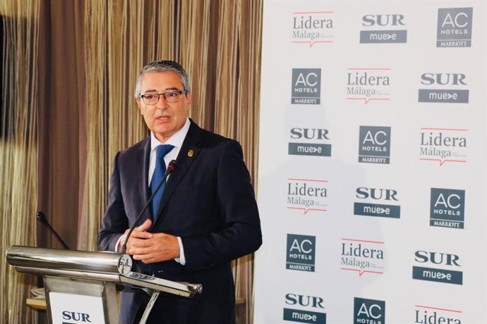 El presidente de la Diputación de Málaga, Francisco Salado