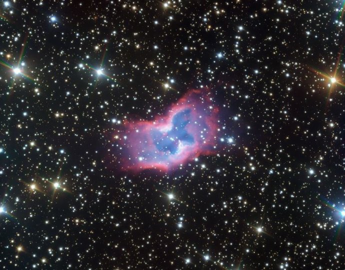 Una impresionante mariposa espacial captada por el telescopio VLT