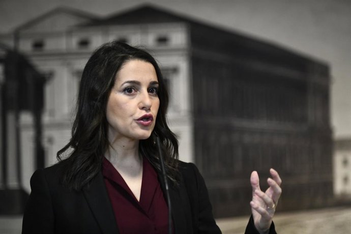 La presidenta de Ciudadanos, Inés Arrimadas.