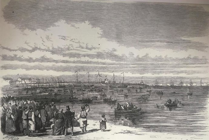 Llega de la Reina al Puerto