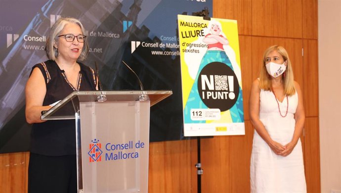 Suárez y Cursach en la presentación de la campaña.