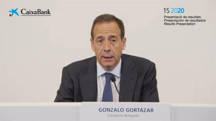 El conseller delegat de CaixaBank, Gonzalo Gortázar