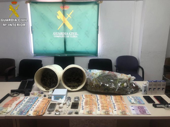 Efectos intervenidos en la operación "DOSKESHI"